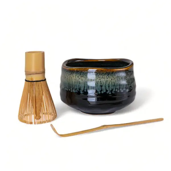 Matcha Bowl 21oz Set with Whisk and Tea Spoon
