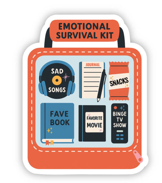 Emotional Survival Kit Sticker