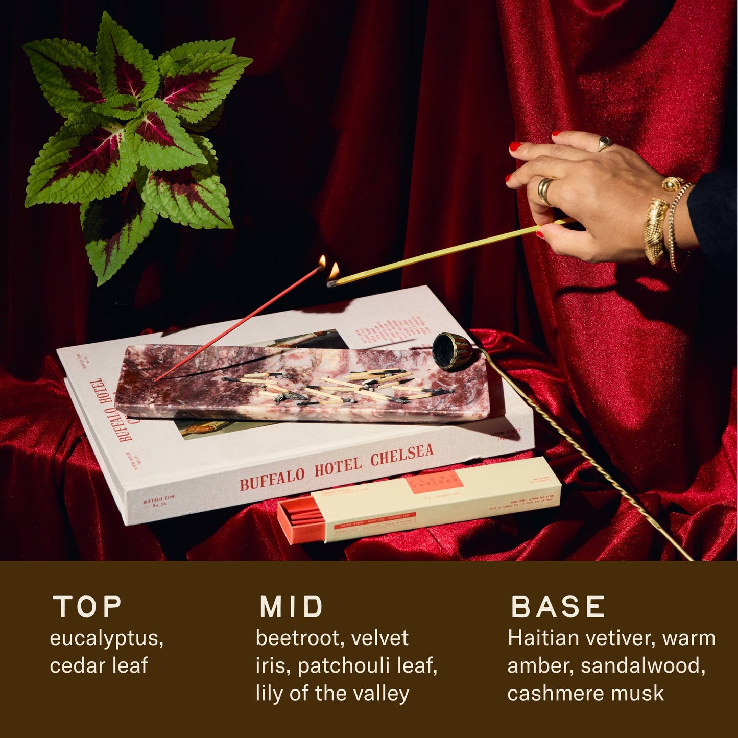 Plush Vetiver– HI-FI Incense Sticks