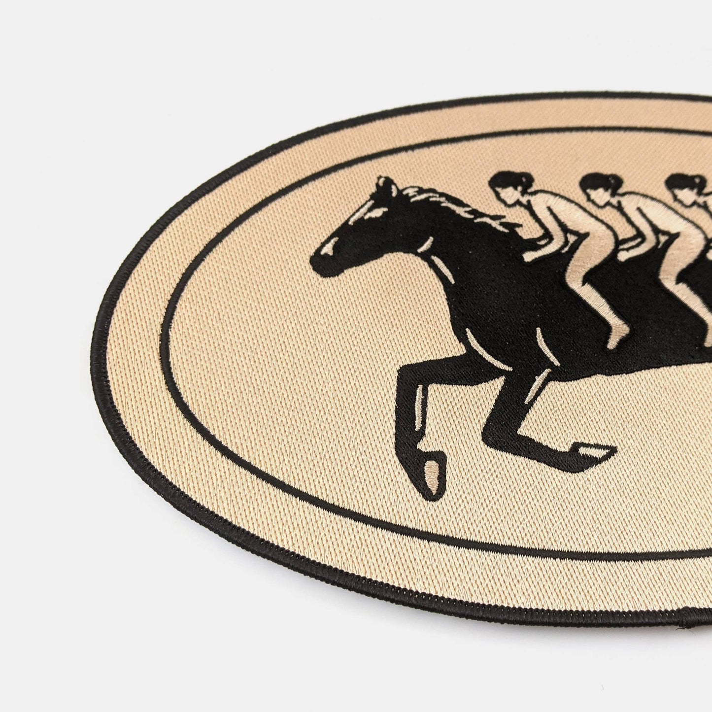 Long Horse Large Back Patch