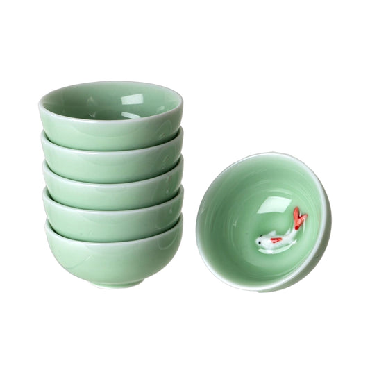 Koi Fish Kung Fu Tea Cup | Individual