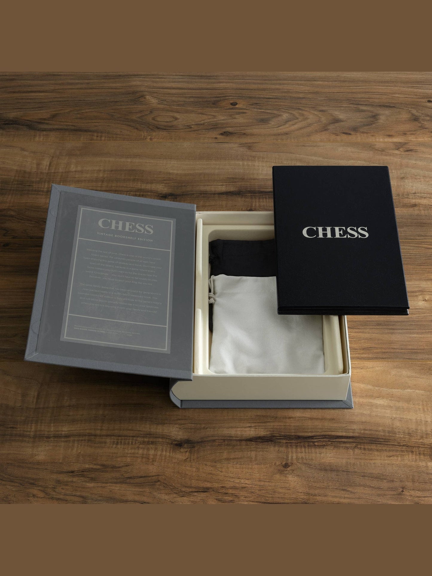 WS Game Company Chess Vintage Bookshelf Edition