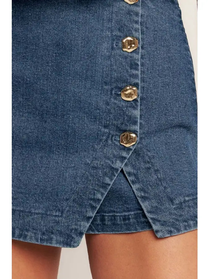 Tina Denim Skirt
