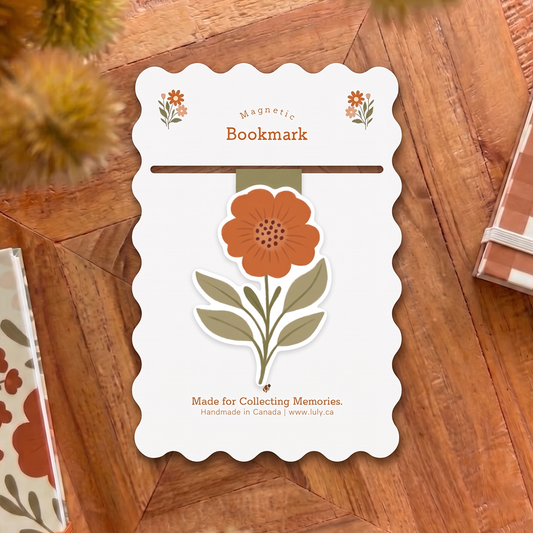 Magnetic Bookmark | Cozy Flora