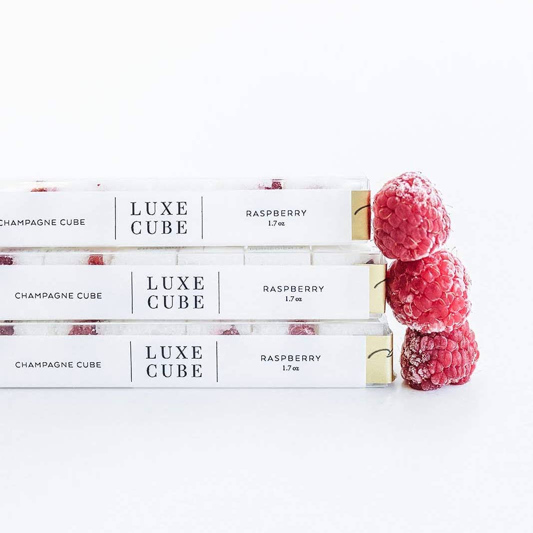 RASPBERRY | LUXE Champagne Cubes STICK