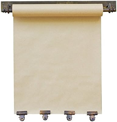 Kalalou NDE1100 Hanging Note Roll with 4 Clips, Brown