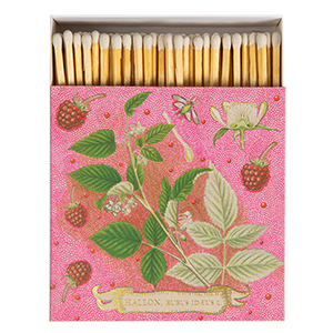 Rose Framboise Matches | Square - Safety Matches
