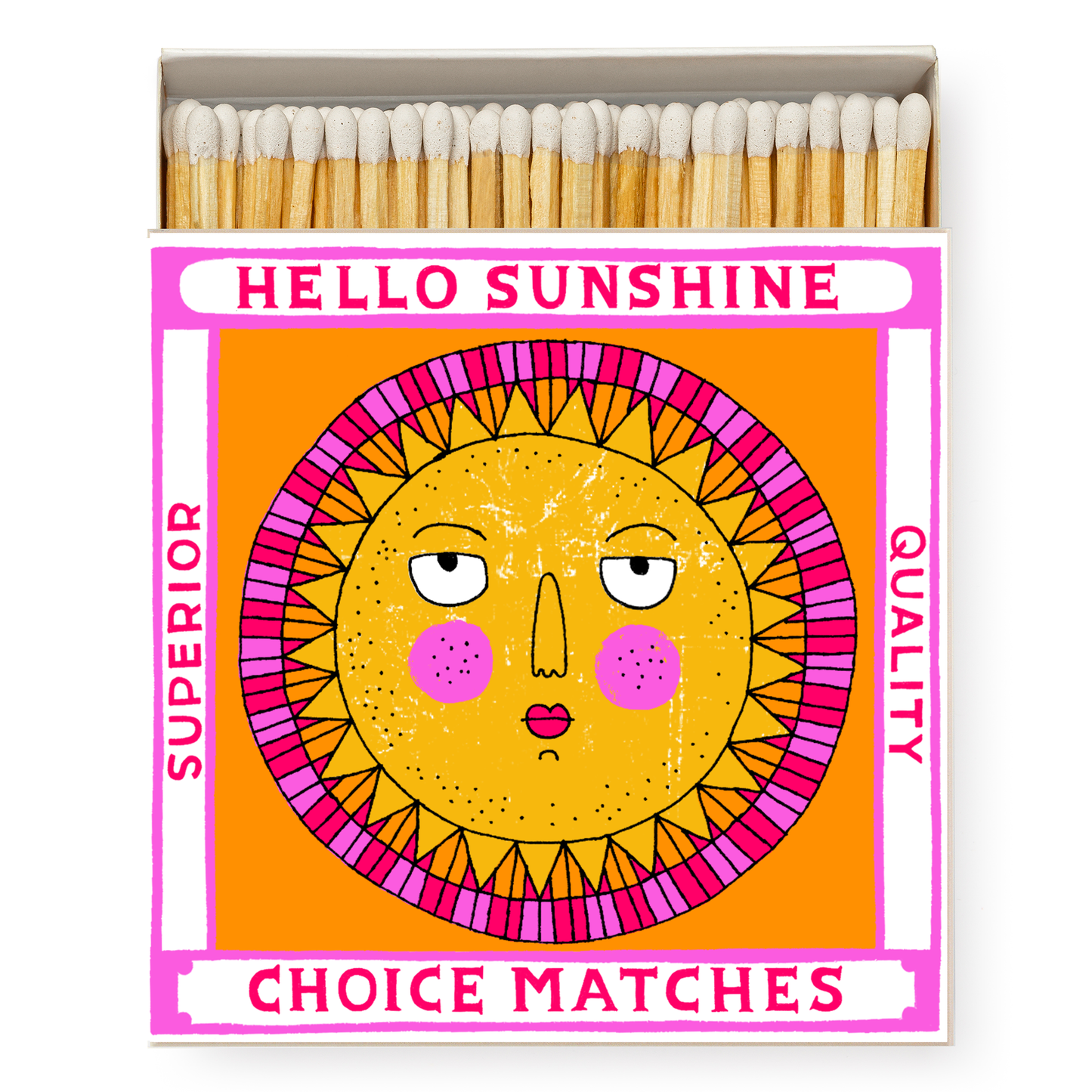 Hello Sunshine | Square - Safety Matches