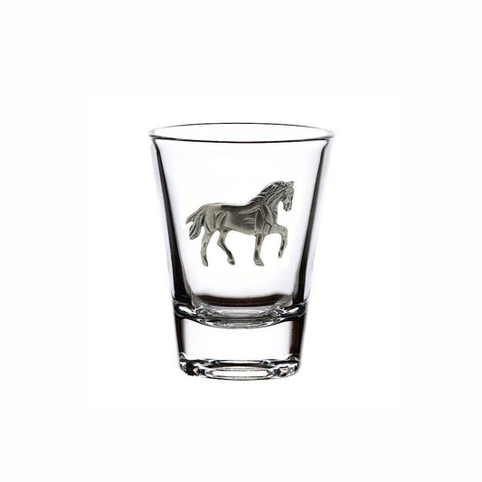 Menagerie Horse 2 Ounce Classic Shot Glass