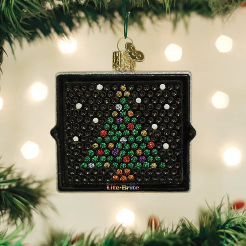 Lite Brite Ornament