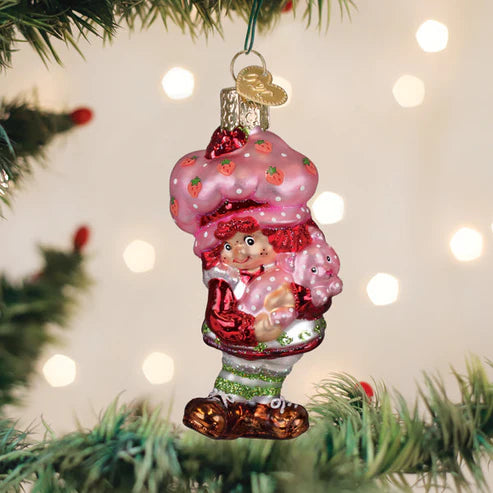 Strawberry Shortcake & Custard Ornament