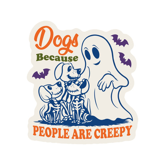 Halloween Fall Dog Humor Pets High Quality Vinyl Sticker