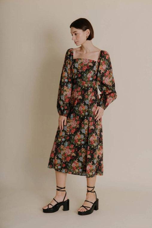 Floral Midi Dress