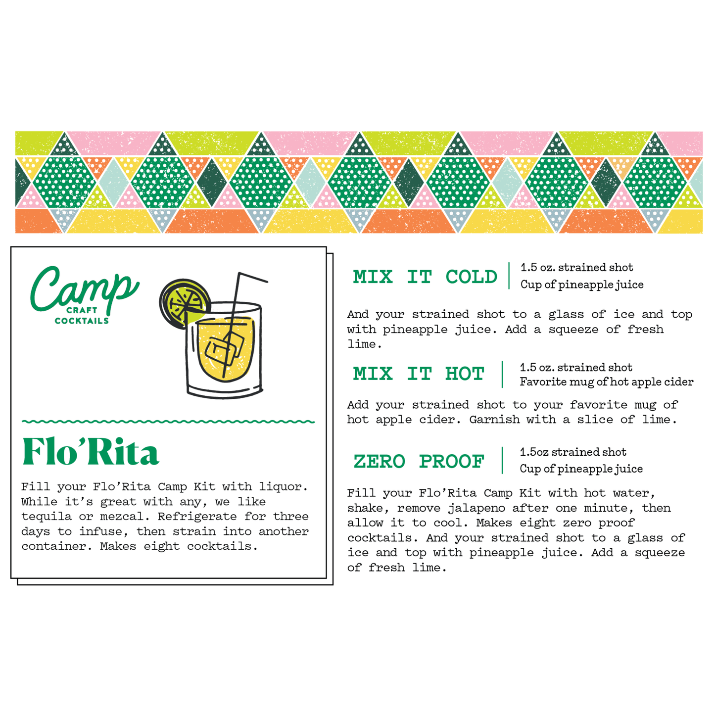 Camp Craft Cocktail | Flo'Rita