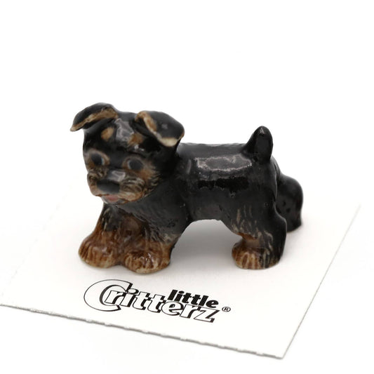 Smoky Yorkshire Terrier Porcelain Miniature