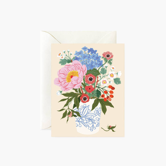 GARDEN VASE | greeting card