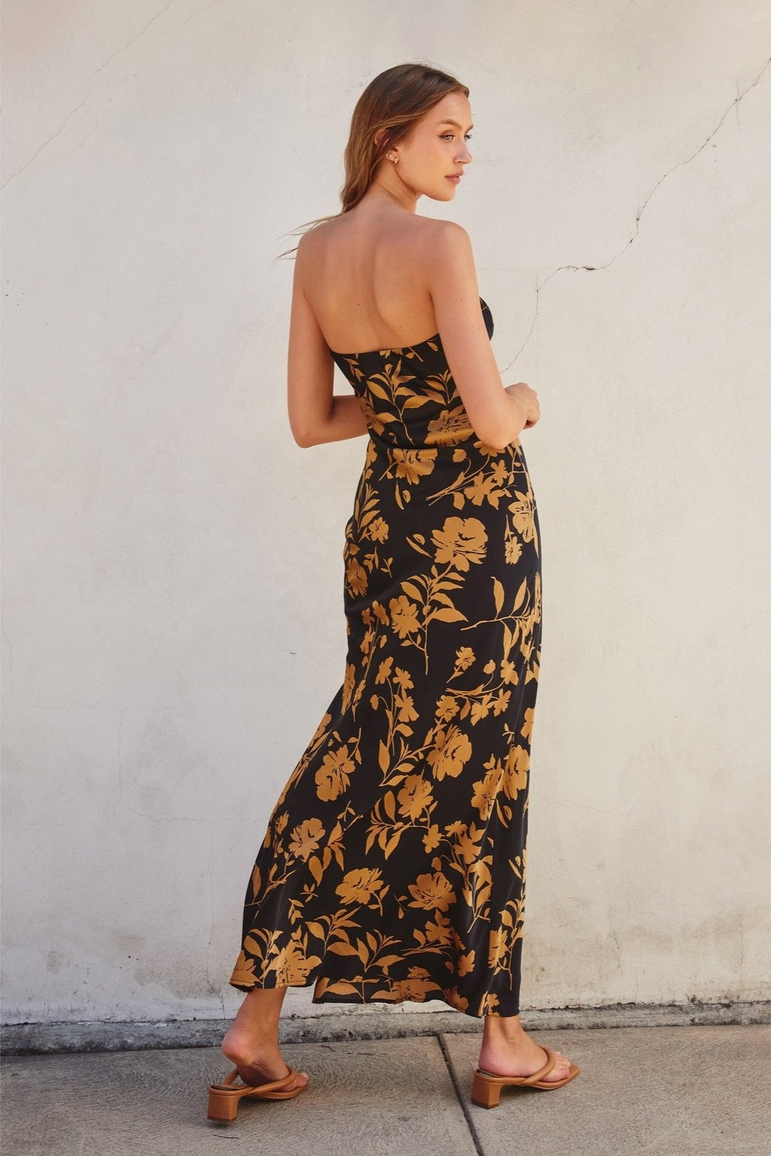 Icon Strapless Maxi Dress