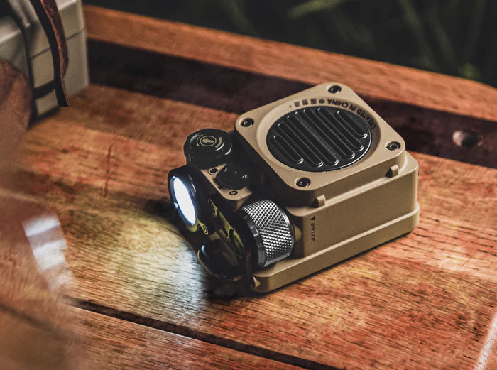 MUZEN Wild Mini Rugged Outdoor Portable Bluetooth Speaker - Cool Grey