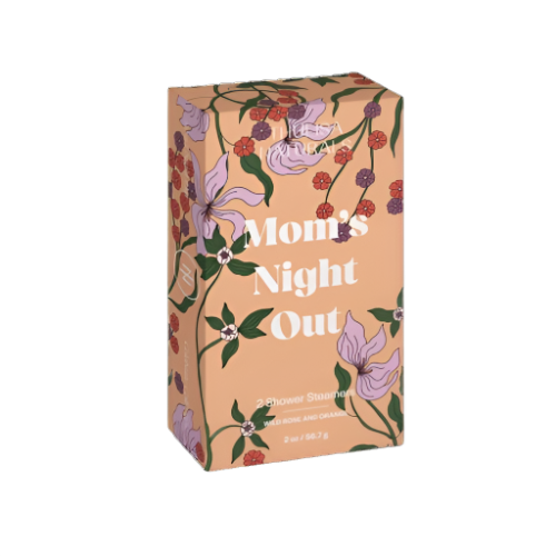 Mom's Night Out Shower Steamers | Orange Rose | Gift Set