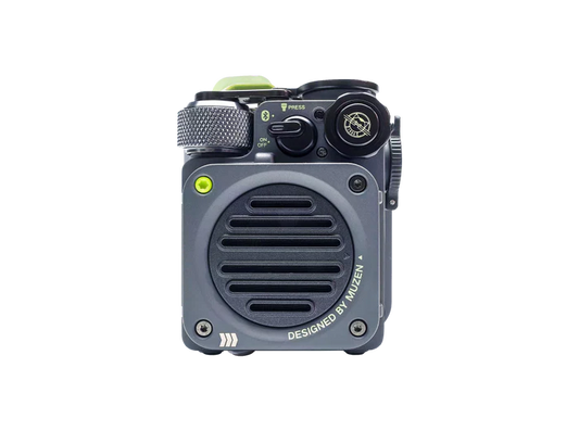 MUZEN Wild Mini Rugged Outdoor Portable Bluetooth Speaker - Cool Grey