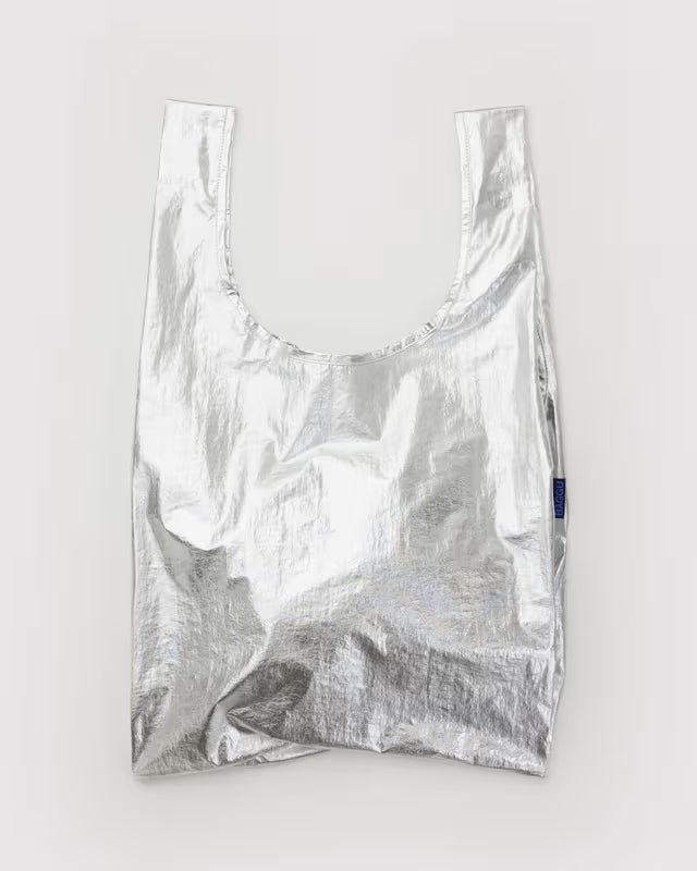 Standard Baggu - Chrome Metallic