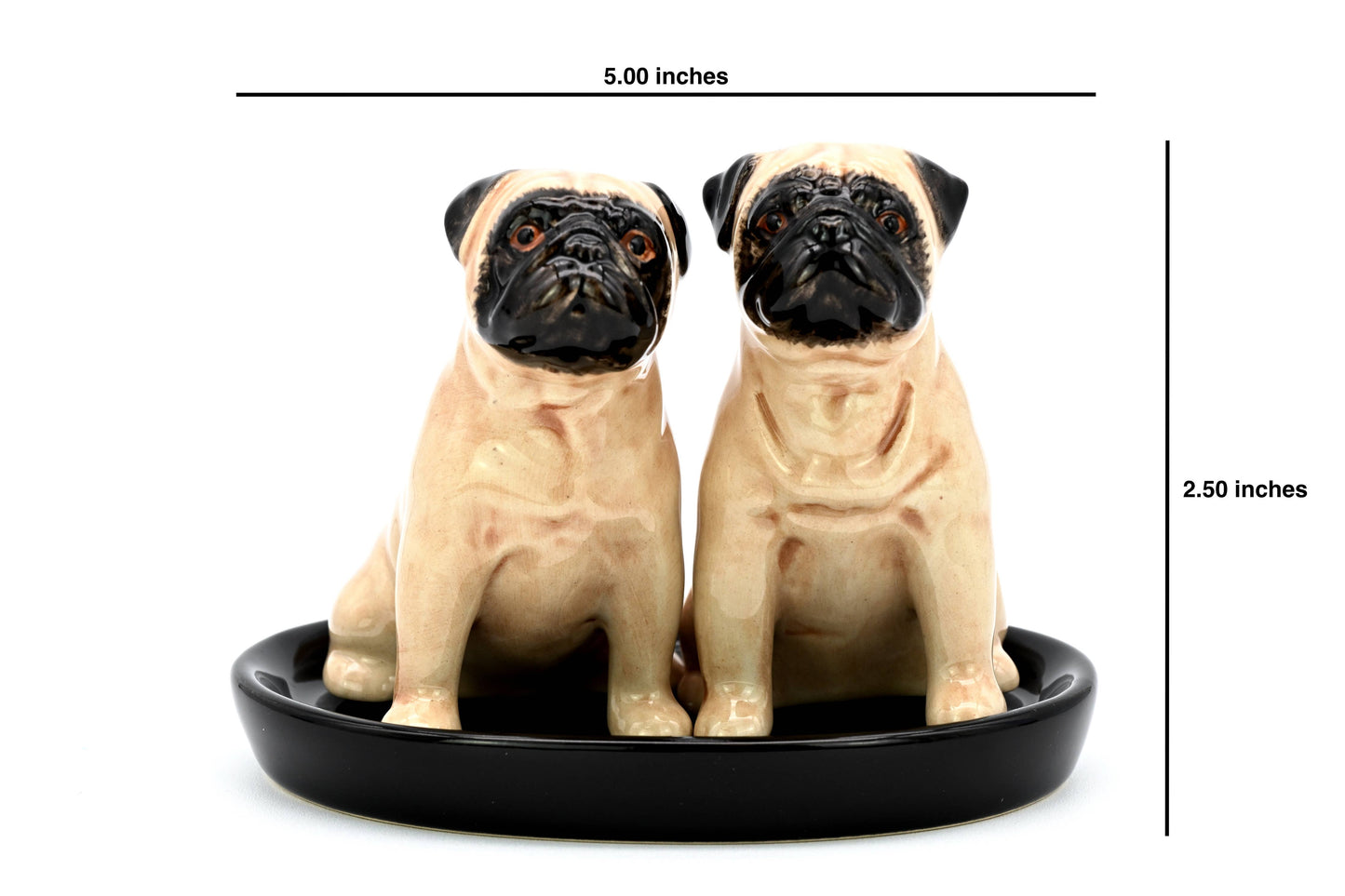 Pug Salt And Pepper Shakers