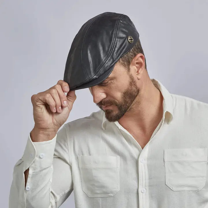 Leather Ivy Cap - Style Bookie
