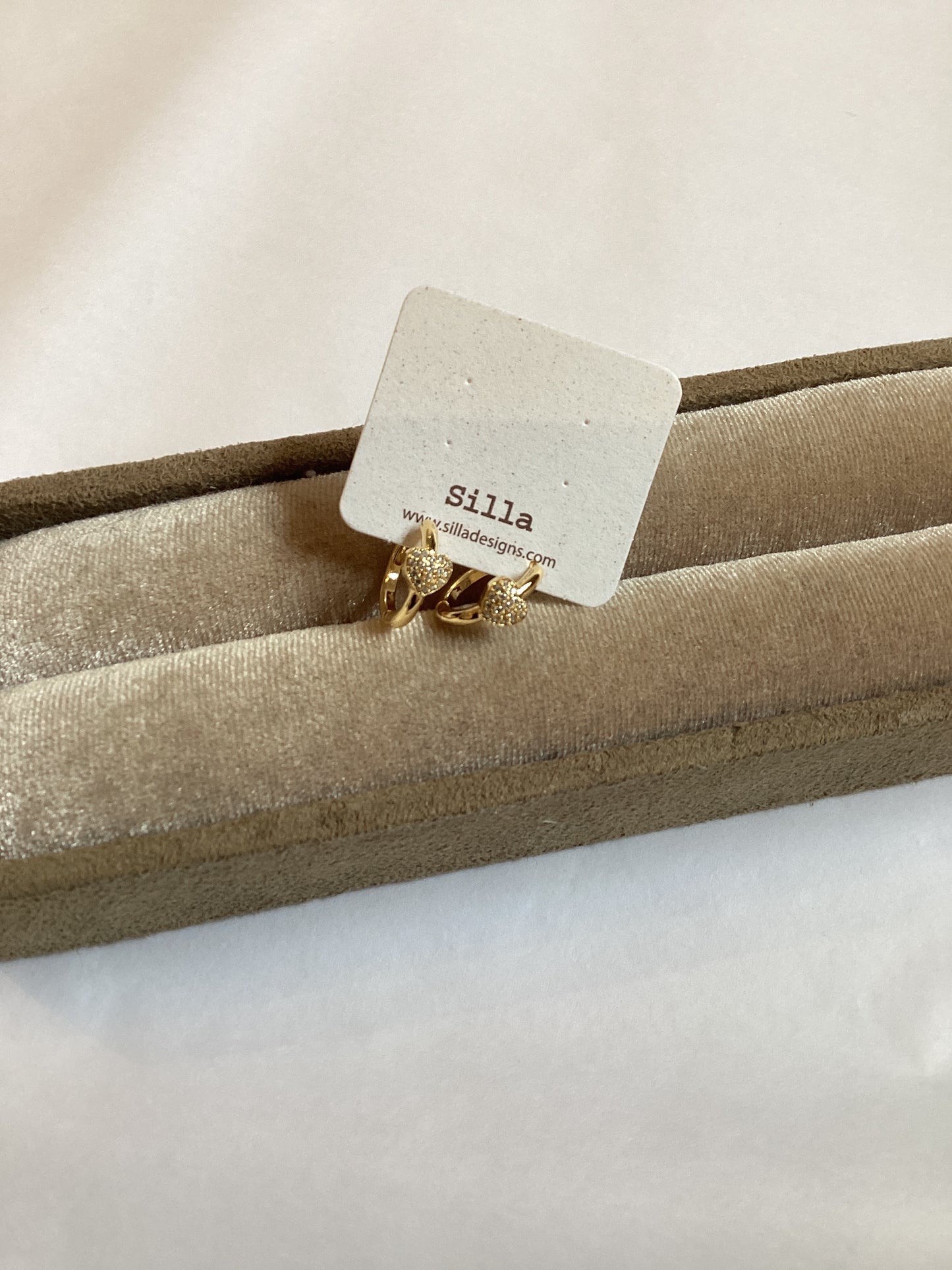 Darling Gold Huggie Hoop Earrings