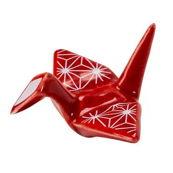 Origami Crane Porcelain Chopsticks Rest