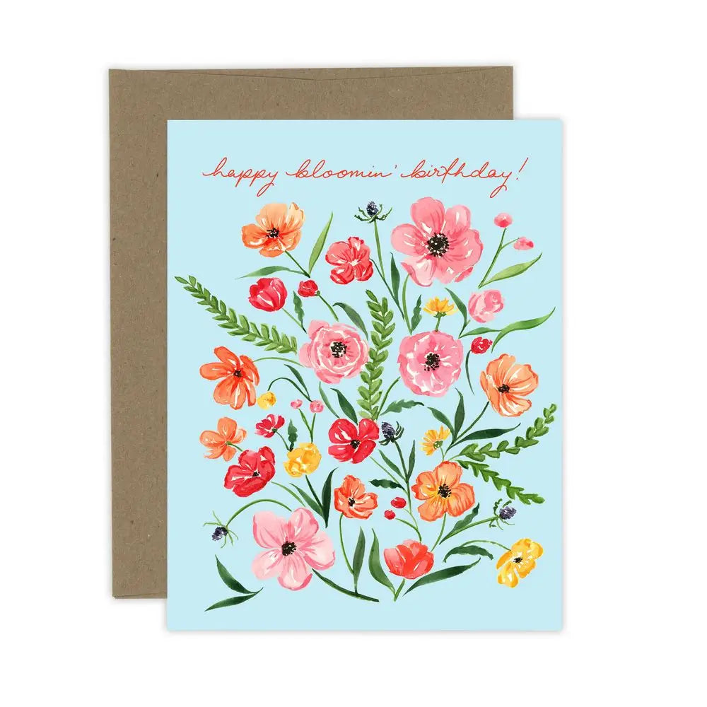Happy Blooming Birthday Card