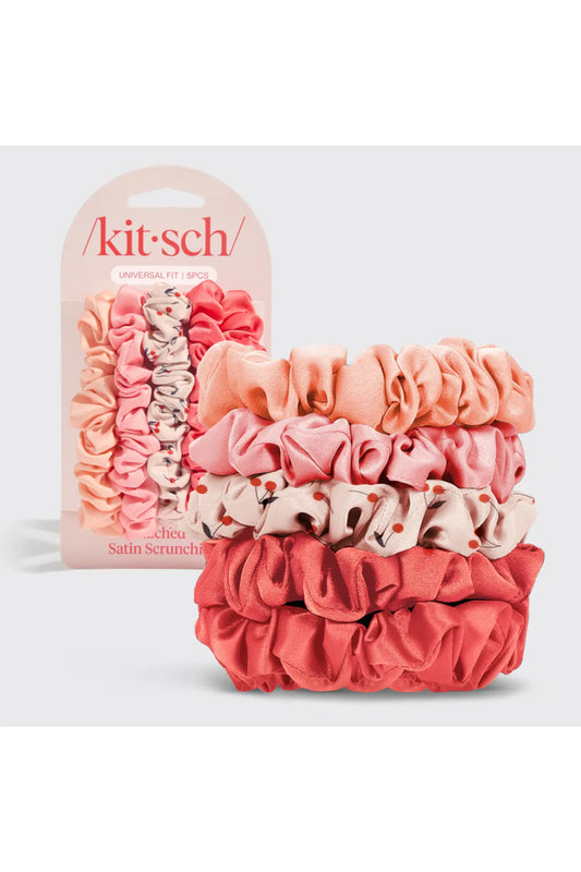 Ruched Satin Scrunchie