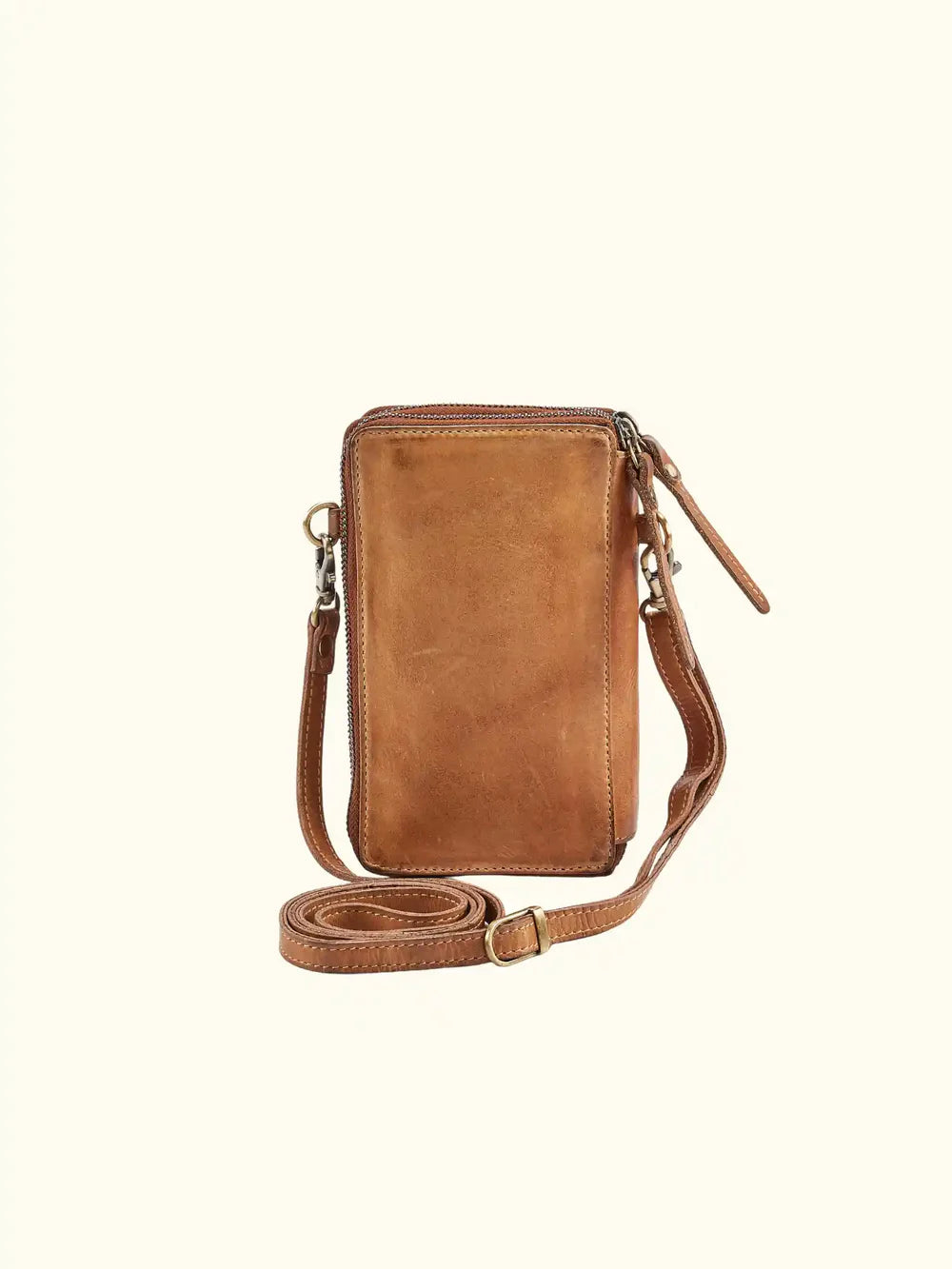 Ella Leather Phone Bag - Compact Crossbody