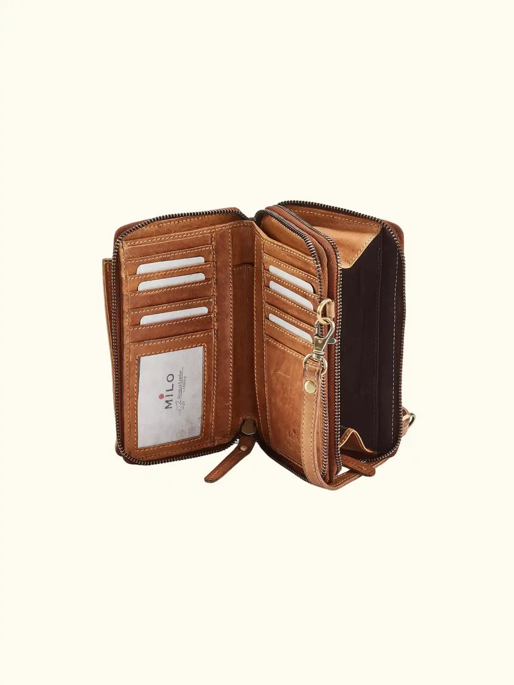 Ella Leather Phone Bag - Compact Crossbody