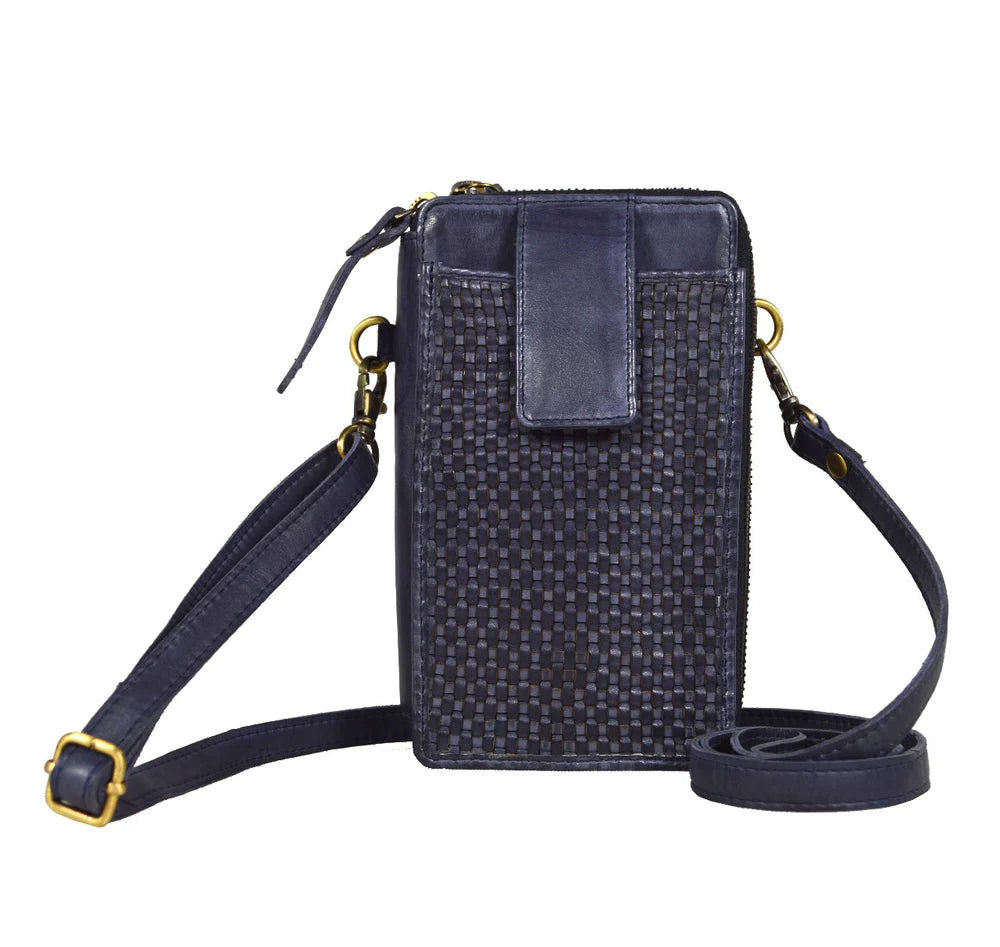 Ella Leather Phone Bag - Compact Crossbody