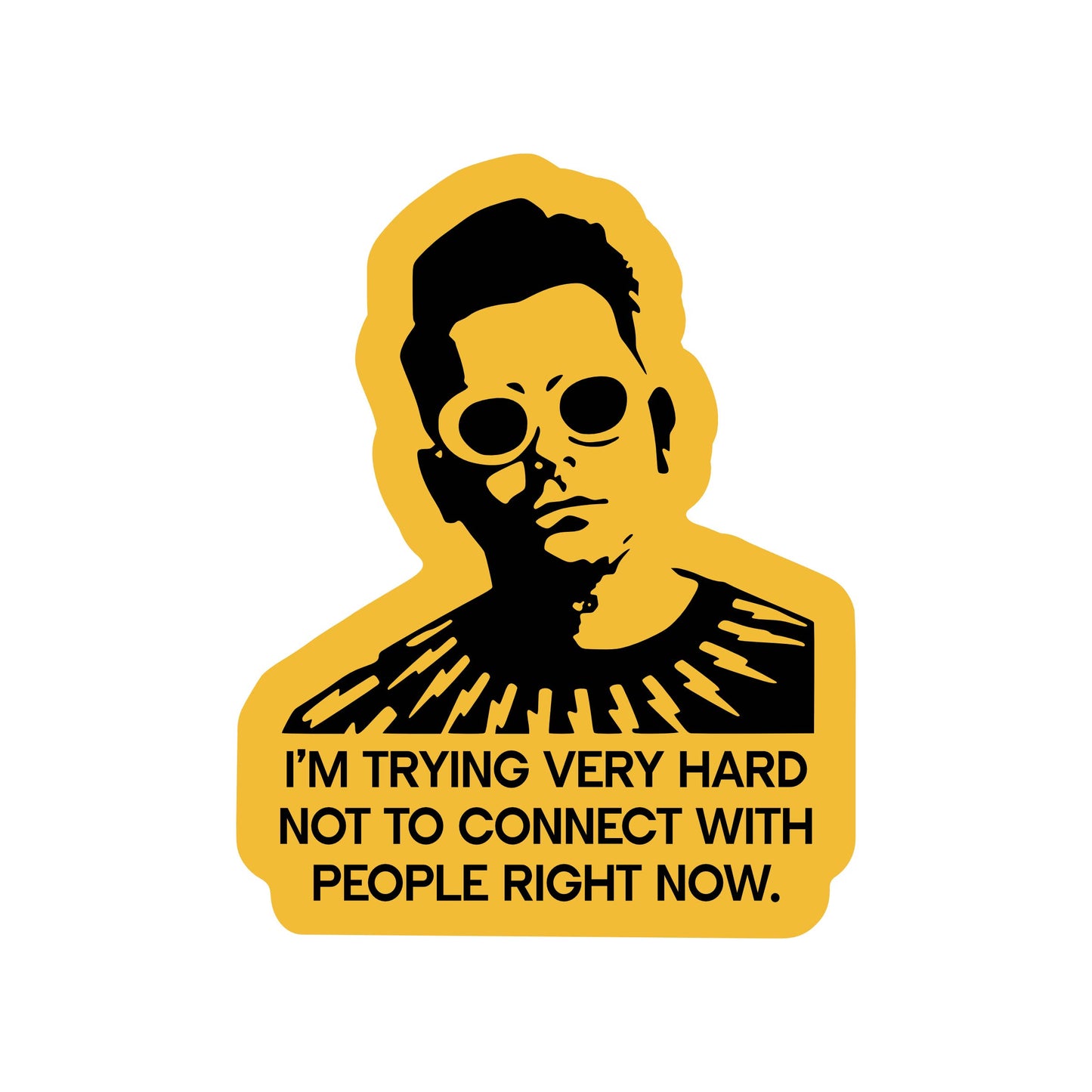 Funny Sarcastic David Canadian High Quality Vinyl Sticker