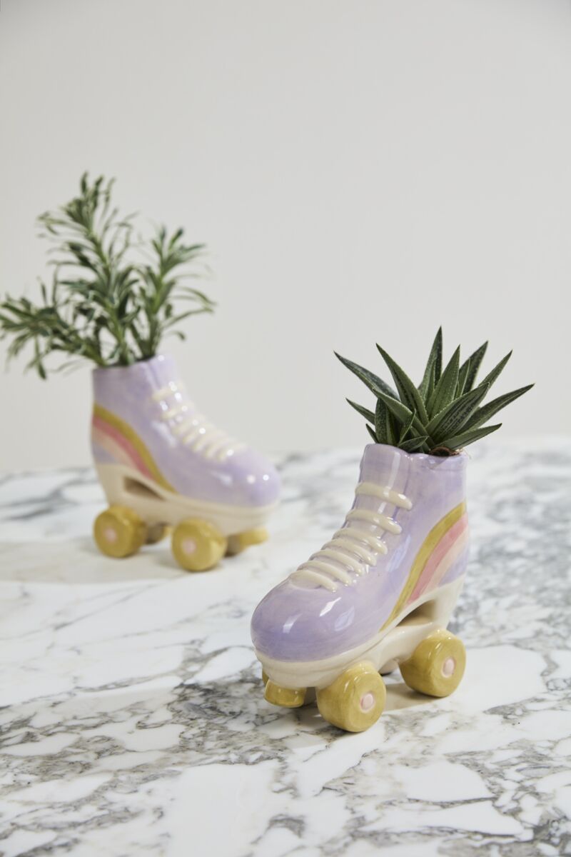 Roller Skate Planter