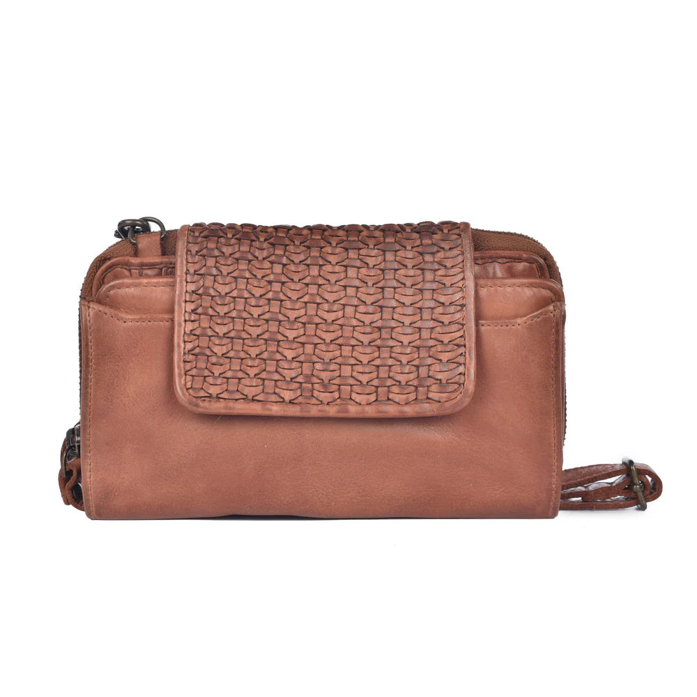 LUSSO Washed Leather Wallet