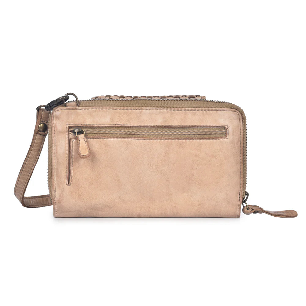 LUSSO Washed Leather Wallet