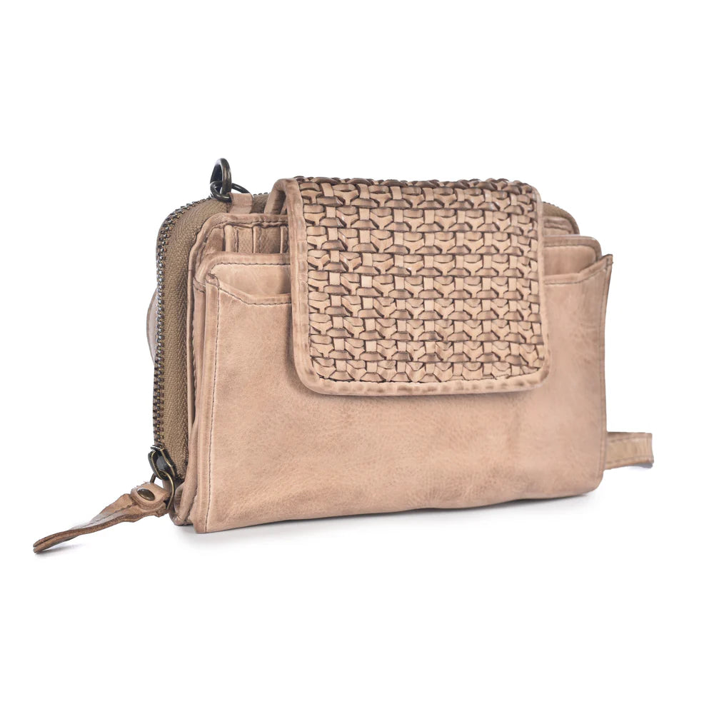LUSSO Washed Leather Wallet