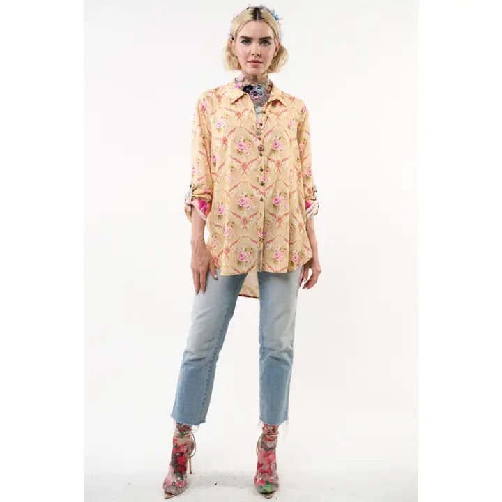 Golden Girl Shirt | Faded Gold
