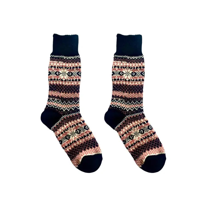 Nordic Rosa Soft Cozy Socks