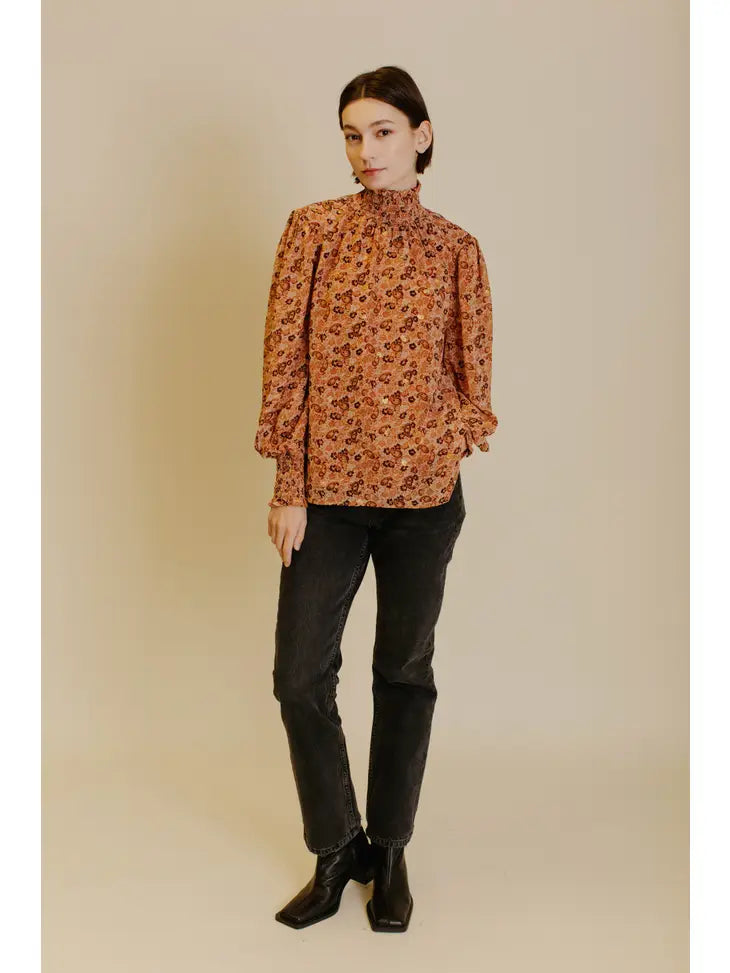 Nadima Top Print