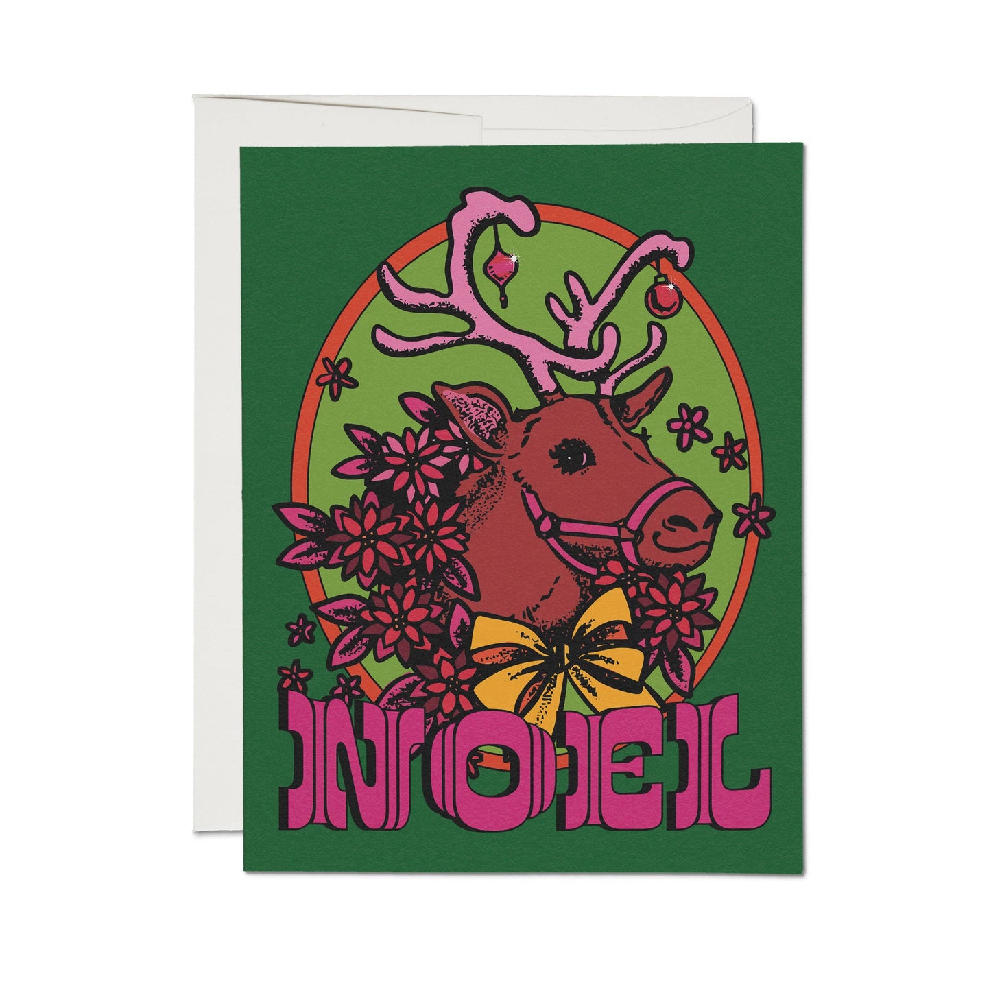 Noel Reindeer greeting card