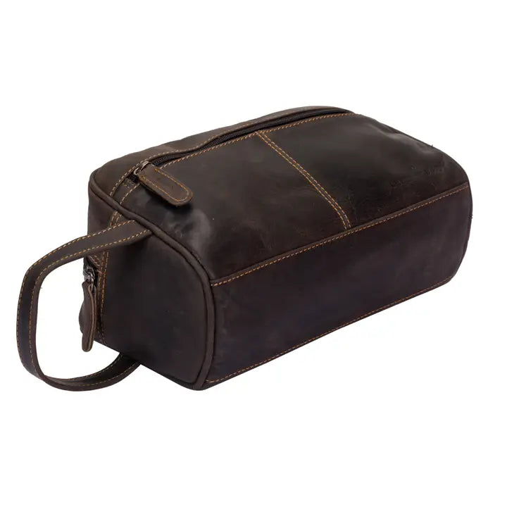 Leather Banff Toiletry Bag