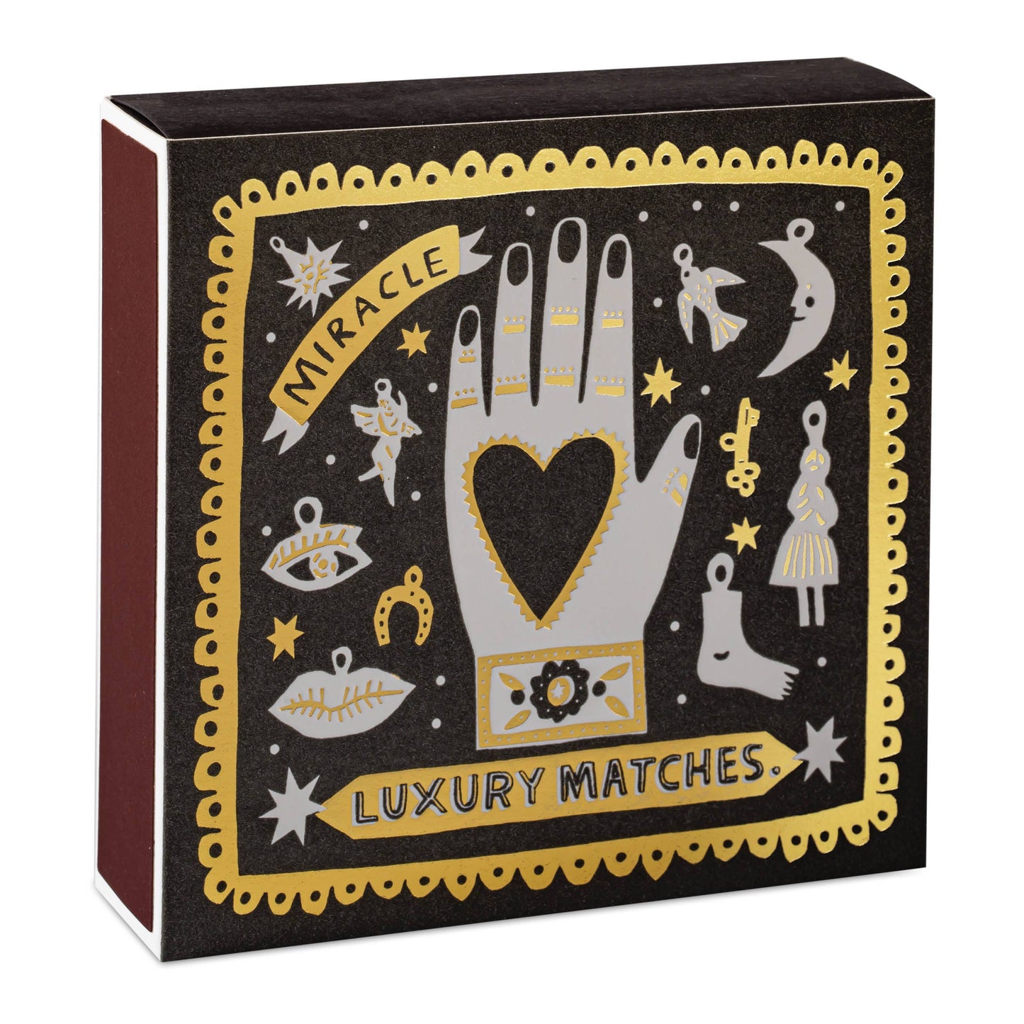 Black Miracle | Square Matchboxes