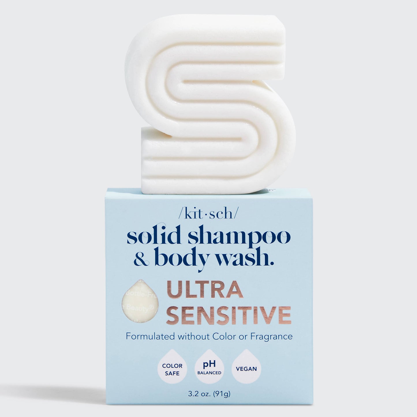 Ultra Sensitive Shampoo & Body Wash Bar | Fragrance-Free