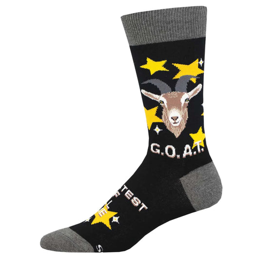 Men's Goat Crew Socks