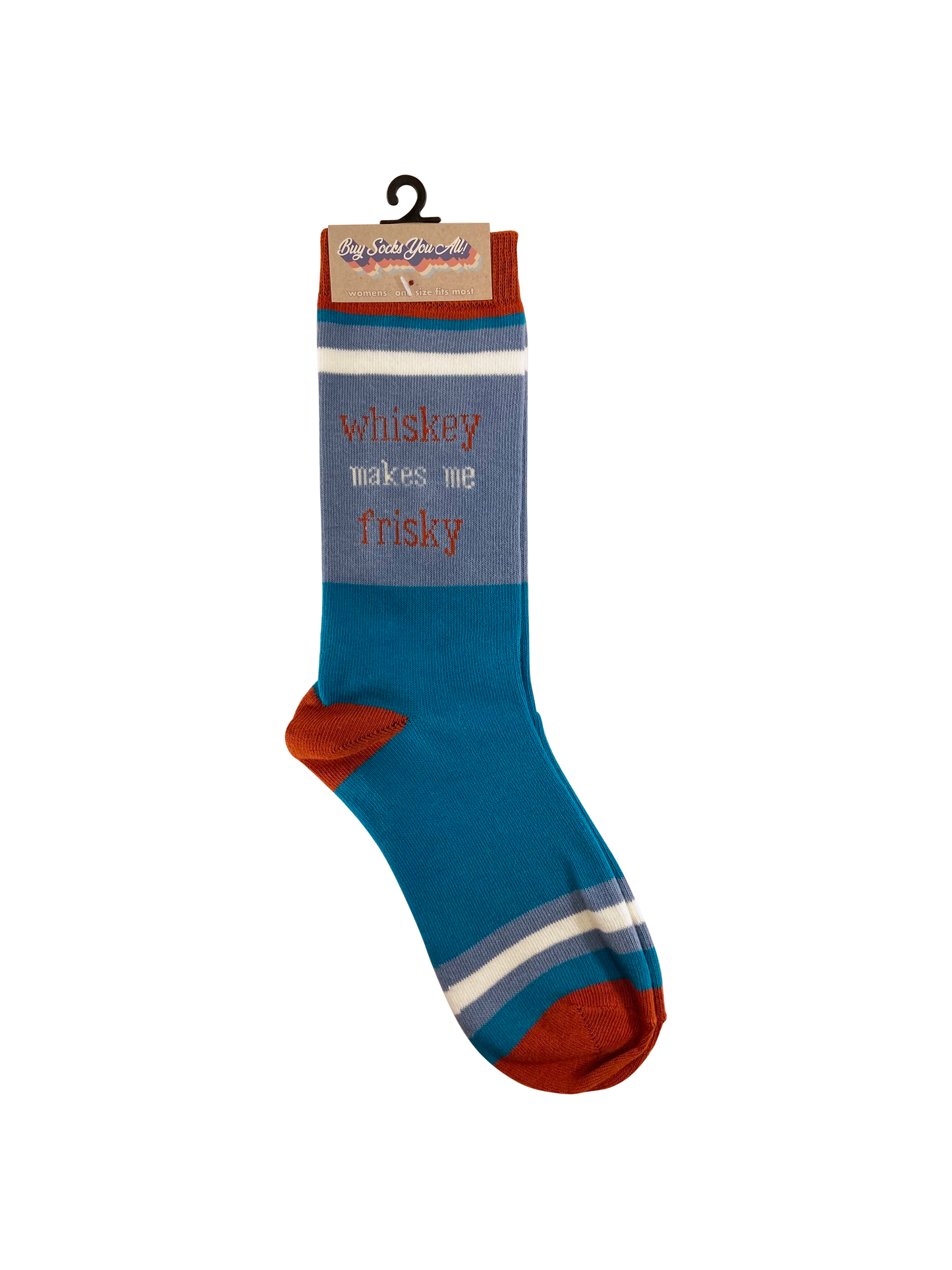 Whiskey Makes Me Frisky Women's Socks