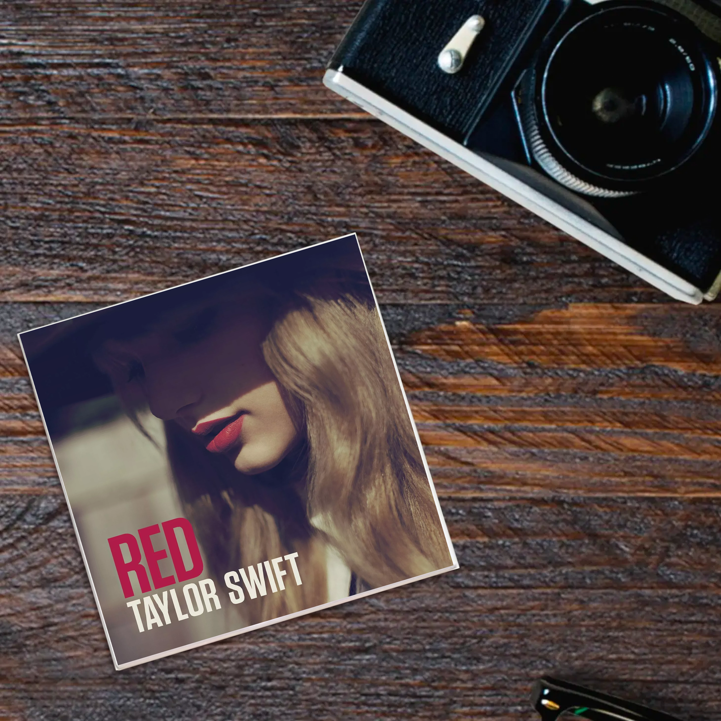 Taylor Swift Red Album Coaster