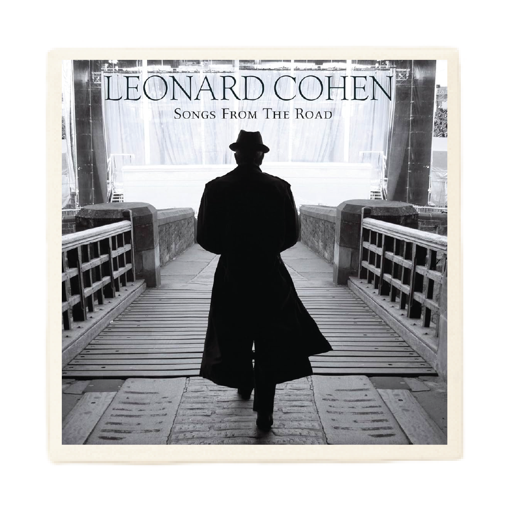 Leonard Cohen Songs From the Road Album Coaster